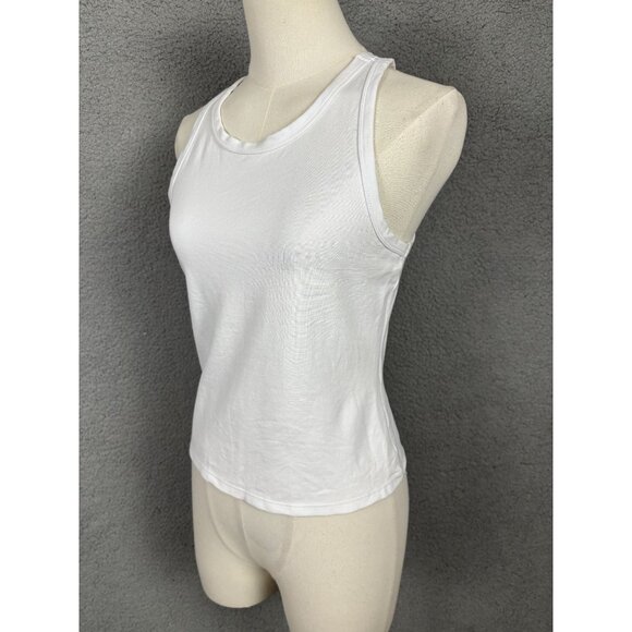 And Now This Women's White Sleeveless Tank Top Medium New With Tag's. - Picture 4 of 8